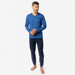 Colin Organic Cotton Pyjamas - Blue