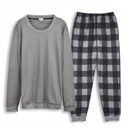 Alvar Organic Cotton Pyjamas - Grey