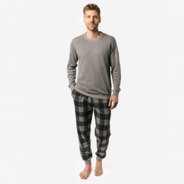 Alvar Organic Cotton Pyjamas - Grey