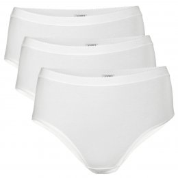 Polly Organic Cotton Briefs - White - Pack of 3