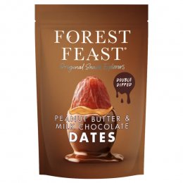 Forest Feast Peanut Butter & Milk Chocolate Dates - 140g