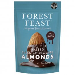 Forest Feast Salted Dark Chocolate Almonds - 120g