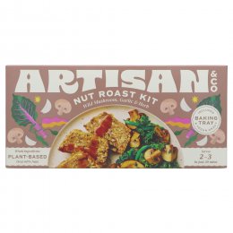 Artisan & Co Nut Roast Kit - Wild Mushroom, Garlic & Herb - 212g
