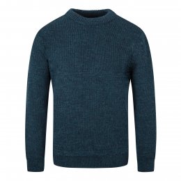 Mens Hillwalker Crew Jumper - Mallard