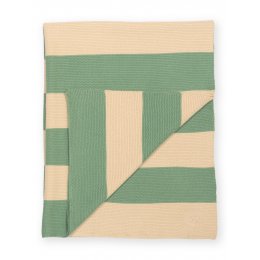 Kite Cabana Stripe Blanket Seafoam