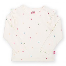 Kite Little Hearts Frill T-Shirt