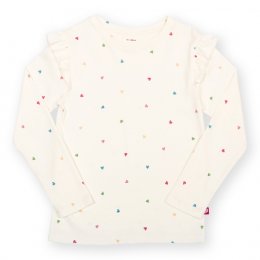 Kite Little Hearts Frill T-Shirt