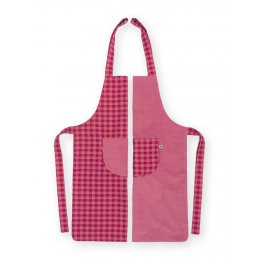 Kite Damson Check Reversible Apron