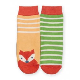 Kite Clever Fox Grippy Socks