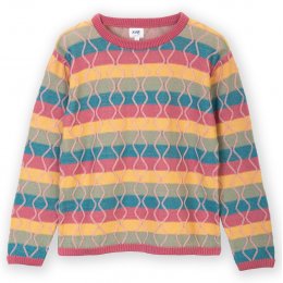Kite Fancy Stripe Hermitage Knit Jumper