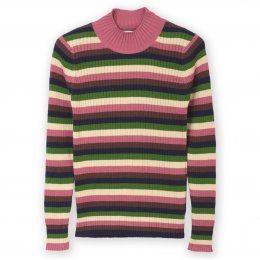 Kite Trigon Turtle Neck Knit Top