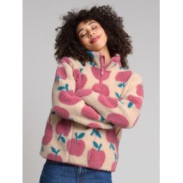 Kite Apples Purbeck 1/4 Zip Teddy Fleece