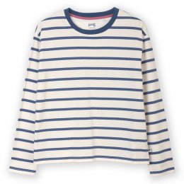 Kite Oxbridge Jersey T-Shirt Navy Stripe