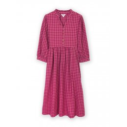 Kite Damson Check Worgret Flannel Dress