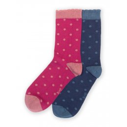 Kite Tonal Spot Socks - UK4-7