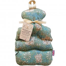 Handmade Cotton Lavender�Wheat Bottle�- William Morris Honeysuckle Seaspray
