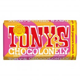 Tonys Chocolonely Milk Chocolate Popcorn Crunch - 180g