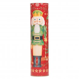 Farmhouse Biscuits Christmas Nutcracker Chocolate Whirl Tube - 300g