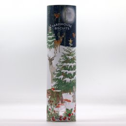 Farmhouse Biscuits Woodland Scene Tube - Spiced Oat Crumble - 300g