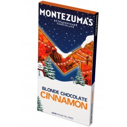 Montezumas Blonde Chocolate Cinnamon Bar - 90g