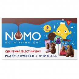 NOMO Free From Chocolate Kids Christmas Selection Box - 76g