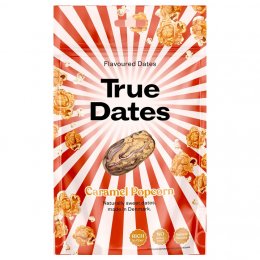 True Dates Caramel Popcorn Flavoured Dates - 100g