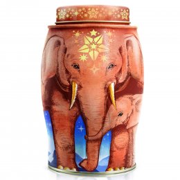 Williamson Tea Starlight Christmas Elephant Gift Caddy - English Breakfast Tea - 40 Bags
