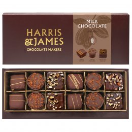 Harris & James Milk Chocolate Selection - 180g