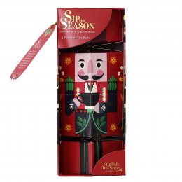 English Tea Shop Sip the Season Organic Red Nutcracker Tea Gift Box - 3 Pyramid Bags