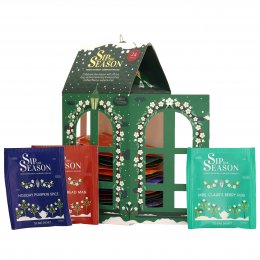 English Tea Shop Sip the Season Organic Lantern Tea House Gift Box - 24 Bags