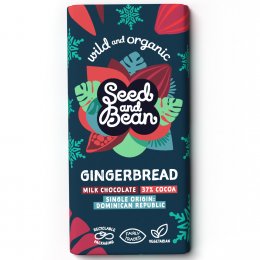 Seed & Bean Gingerbread Milk Chocolate Bar - 70g