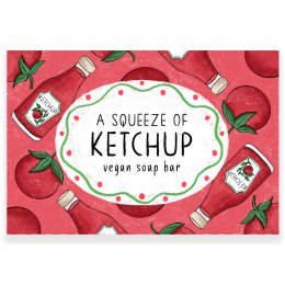 Neon Magpie Ketchup Vegan Soap Bar - 120g