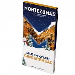 Montezumas Milk Chocolate Gingerbread Bar - 90g