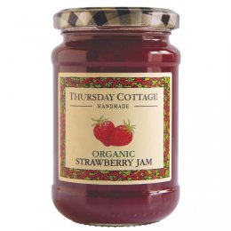Thursday Cottage Organic Strawberry Jam - 340g