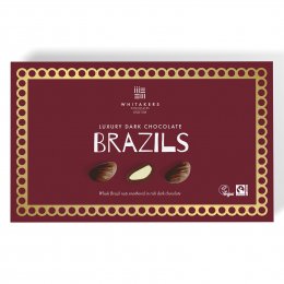 Whitakers Dark Chocolate Brazils - 150g