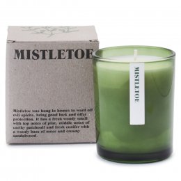 Green Botanical Scented Candle - Mistletoe - 170g
