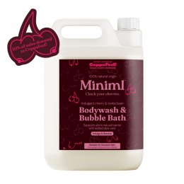 Miniml x CoppaFeel! Check Your Cherries Body Wash & Bubble Bath - 5L Refill