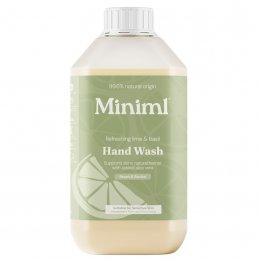 Miniml Hand Wash Refill - Refreshing Lime & Basil - 2L