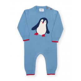 Kite Penguin Parade Knit Romper