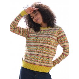 Kite Fair Isle Puncknowle Knit Jumper Multi
