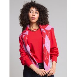 Kite Agglestone Slub Jersey Top Red