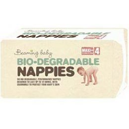Beaming Baby Biodegradable Nappies - Maxi Plus - Size 4 - Pack of 34
