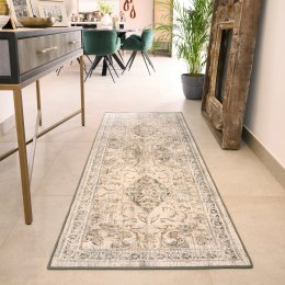Hug Rug Eco-Washable Baroque Runner Rug - 75 x 220cm