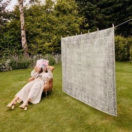 Hug Rug Eco-Washable Brocade Border Rug - 120 x 185cm