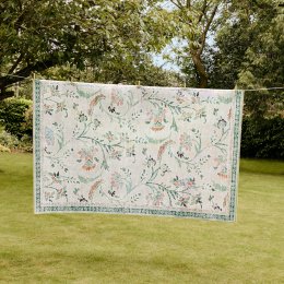 Hug Rug Eco-Washable English Floral Rug - 120 x 185cm