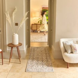 Hug Rug Eco-Washable English Garden Runner Rug - 75 x 220cm