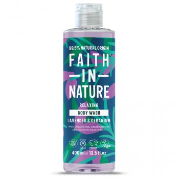 Faith In Nature Lavender & Geranium Body Wash - 400ml