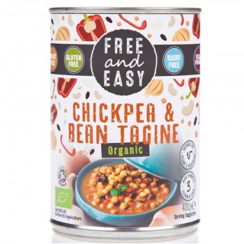 Free & Easy Chickpea & Bean Tagine - 400g