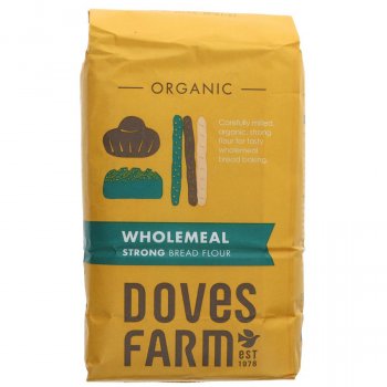 Doves Farm Organic Strong Wholemeal Bread Flour - 1.5kg