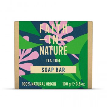 Faith in Nature Soap Bar - Tea Tree - 100g